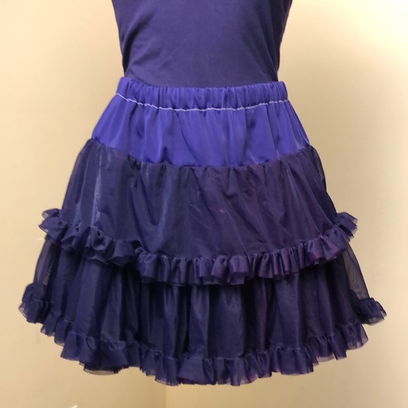 American Apparel Petticoat Purple NWT - Picture 2 of 5